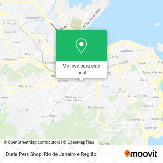 Duda Pets Shop mapa