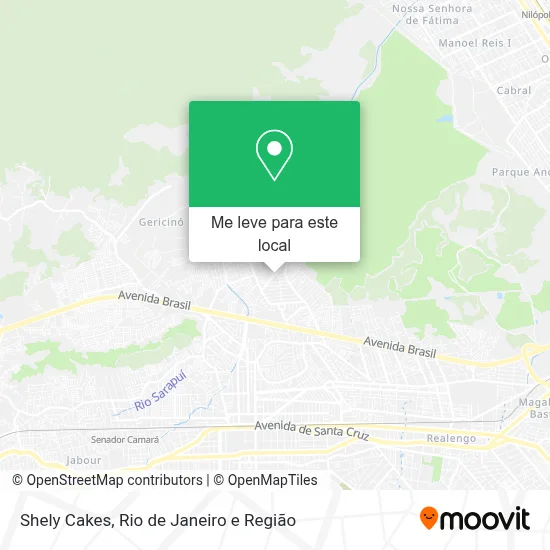 Shely Cakes mapa