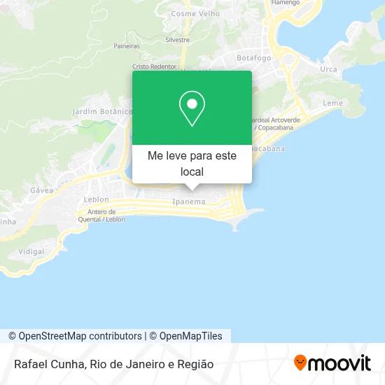 Rafael Cunha mapa