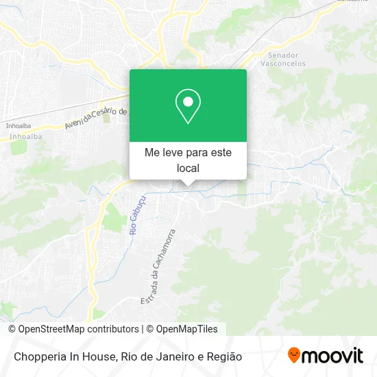 Chopperia In House mapa