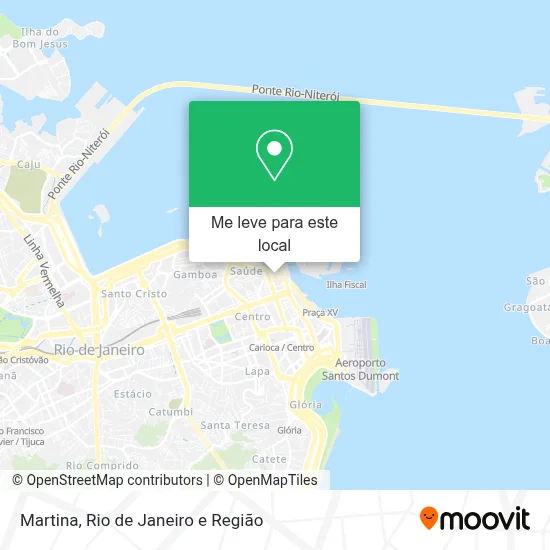 Martina mapa