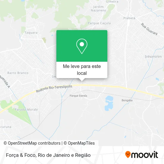 Força & Foco mapa