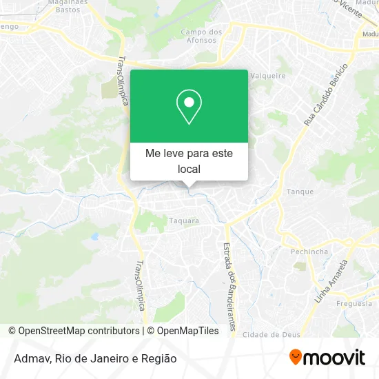 Admav mapa