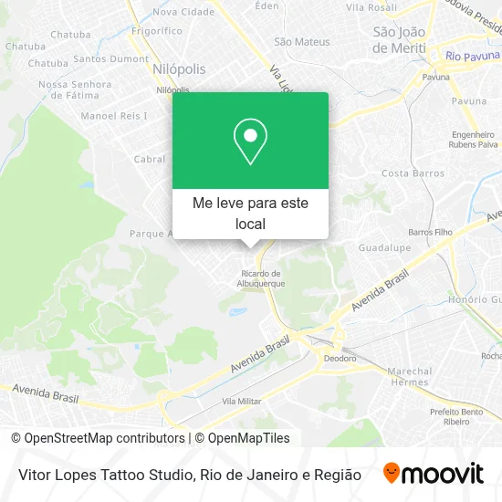 Vitor Lopes Tattoo Studio mapa