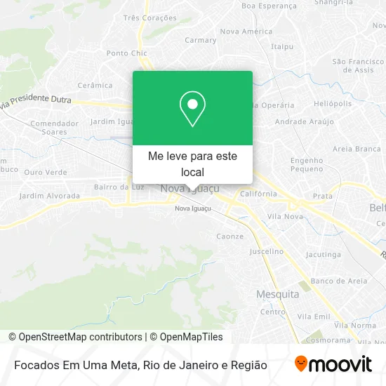 Focados Em Uma Meta mapa