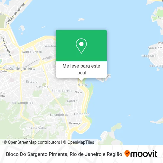 Bloco Do Sargento Pimenta mapa