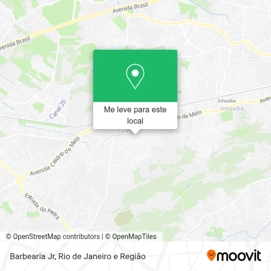 Barbearia Jr mapa