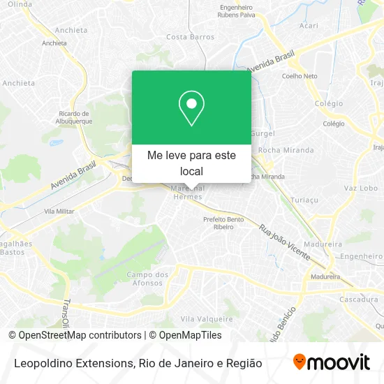 Leopoldino Extensions mapa