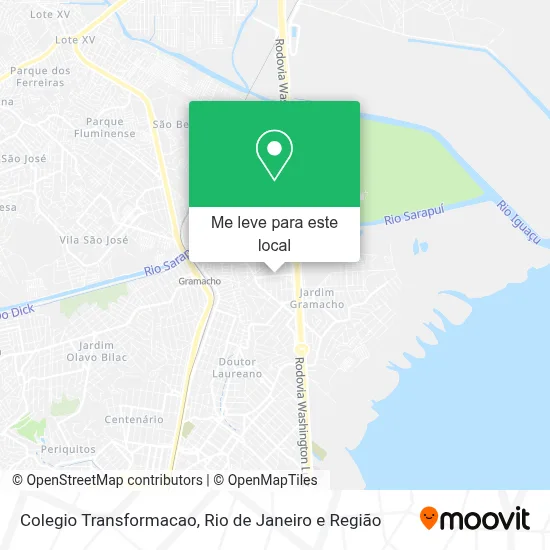 Colegio Transformacao mapa
