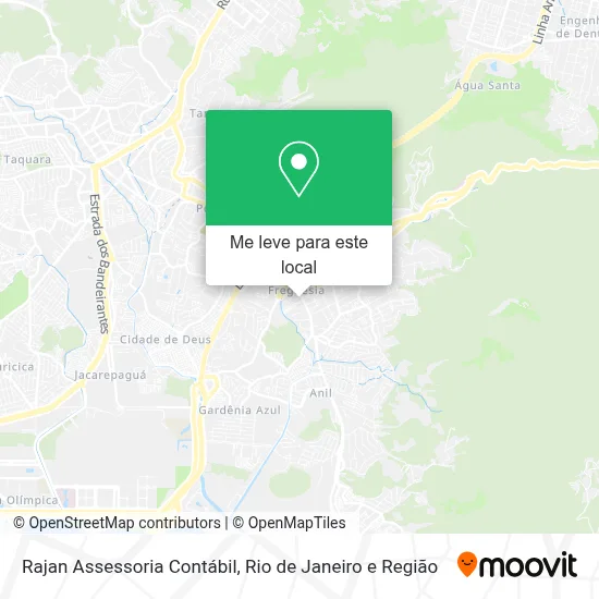 Rajan Assessoria Contábil mapa
