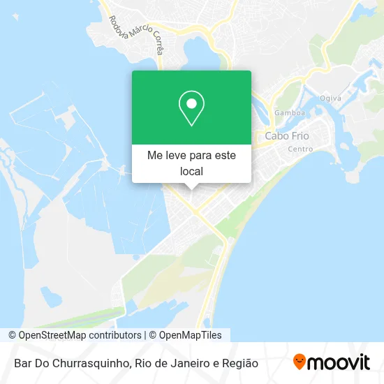 Bar Do Churrasquinho mapa