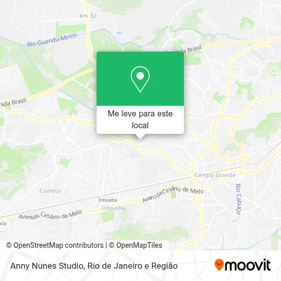 Anny Nunes Studio mapa