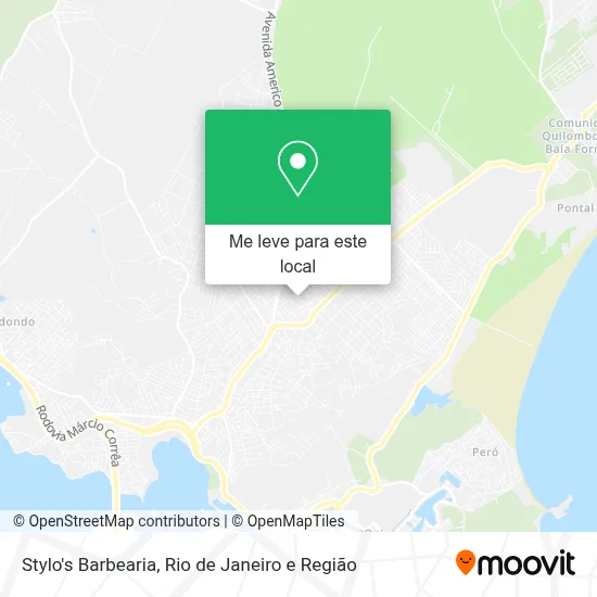 Stylo's Barbearia mapa