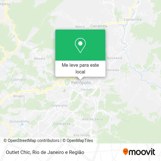 Outlet Chic mapa