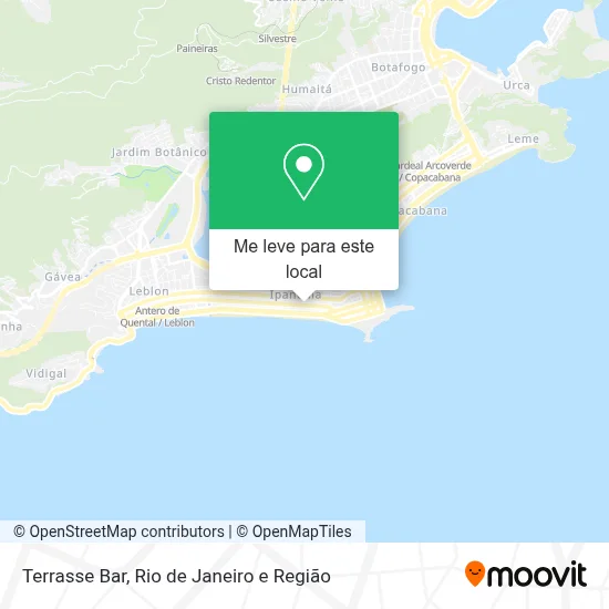 Terrasse Bar mapa