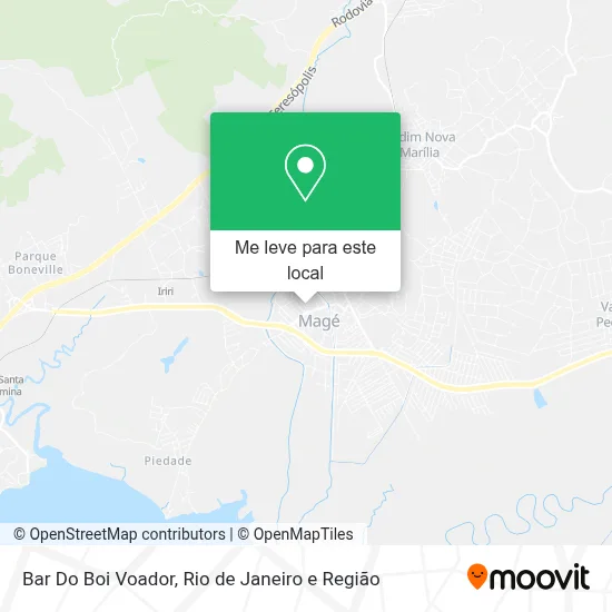 Bar Do Boi Voador mapa