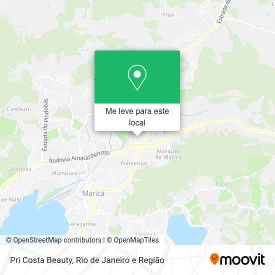 Pri Costa Beauty mapa