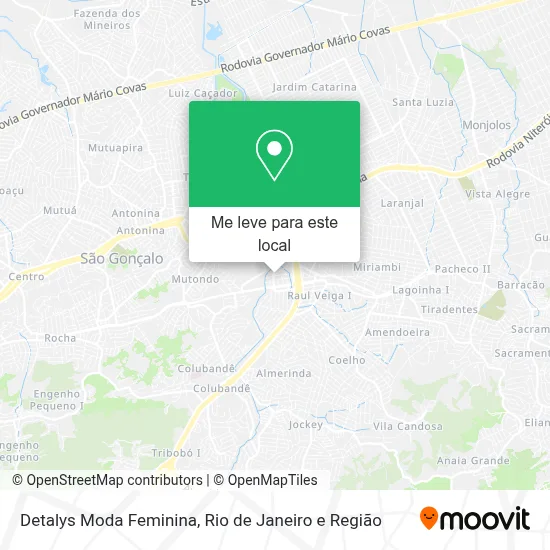 Detalys Moda Feminina mapa
