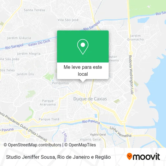 Studio Jeniffer Sousa mapa