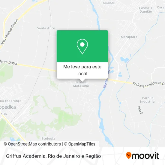 Griffus Academia mapa