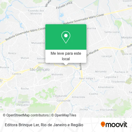 Editora Brinque Ler mapa