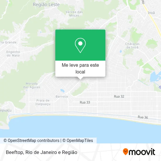 Beeftop mapa