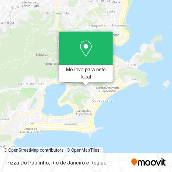 Pizza Do Paulinho mapa