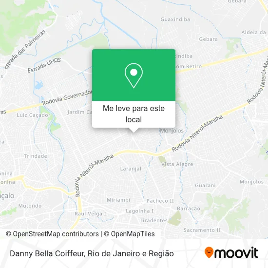 Danny Bella Coiffeur mapa