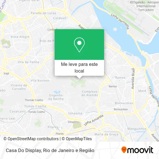 Casa Do Display mapa