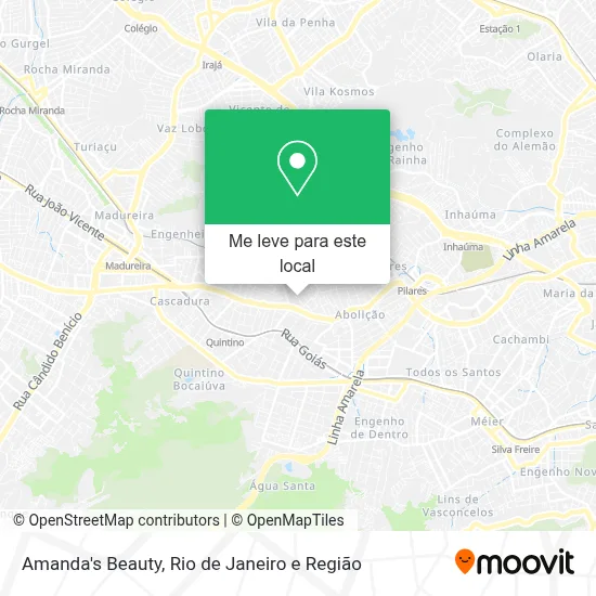 Amanda's Beauty mapa