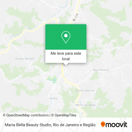 Maria Bella Beauty Studio mapa