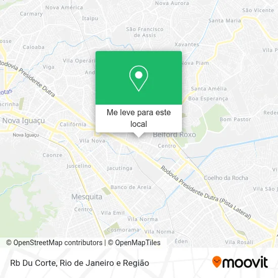 Rb Du Corte mapa