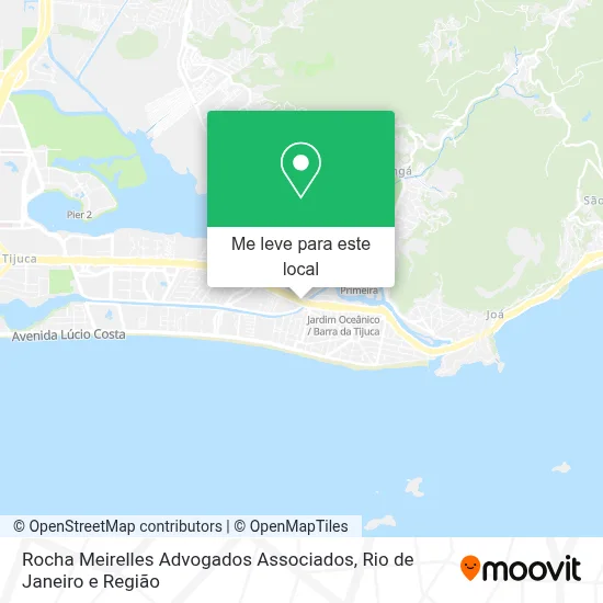 Rocha Meirelles Advogados Associados mapa