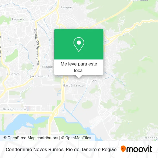 Condominio Novos Rumos mapa