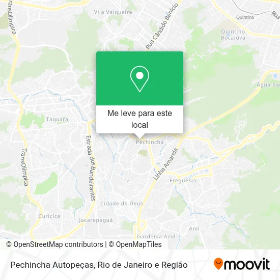 Pechincha Autopeças mapa