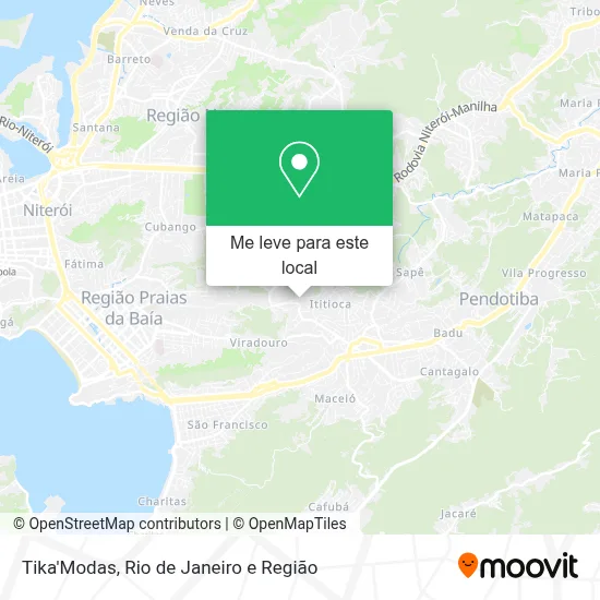 Tika'Modas mapa