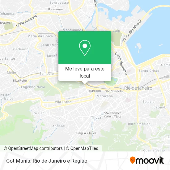 Got Mania mapa
