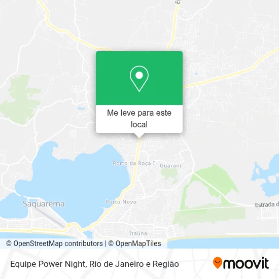 Equipe Power Night mapa