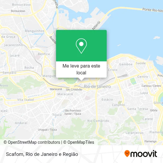 Scafom mapa