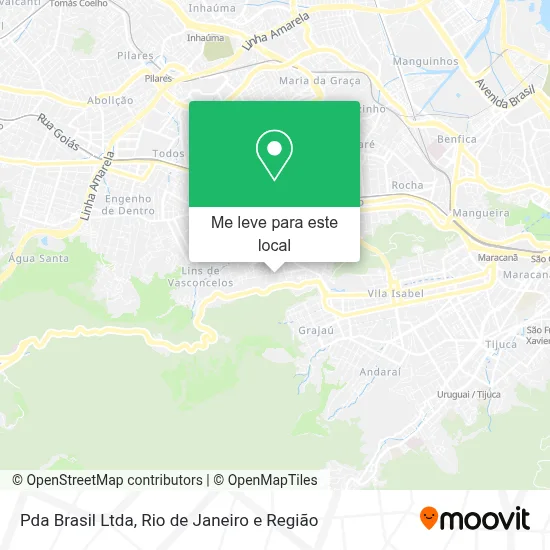 Pda Brasil Ltda mapa