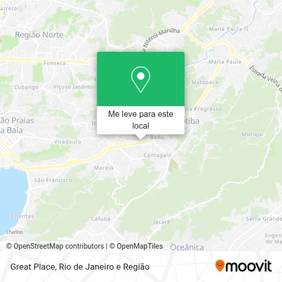 Great Place mapa