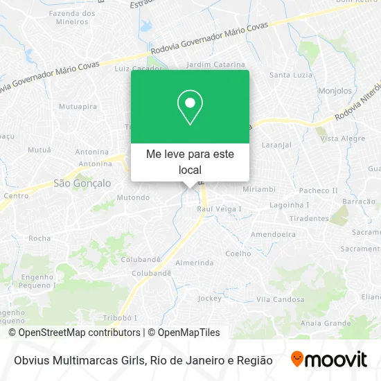 Obvius Multimarcas Girls mapa