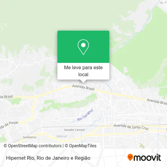 Hipernet Rio mapa