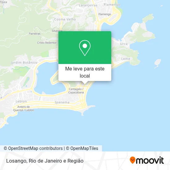 Losango mapa