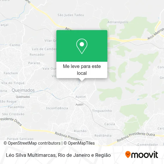 Léo Silva Multimarcas mapa