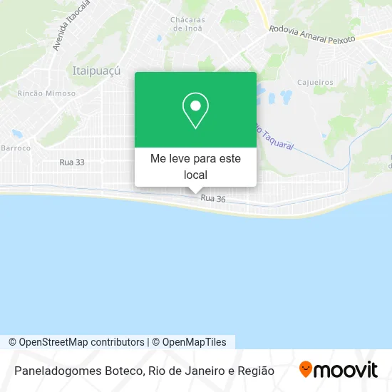 Paneladogomes Boteco mapa