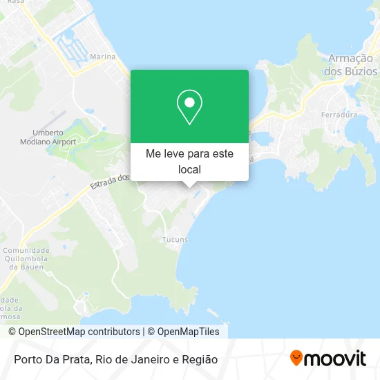 Porto Da Prata mapa