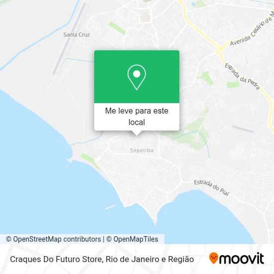 Craques Do Futuro Store mapa