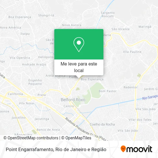 Point Engarrafamento mapa