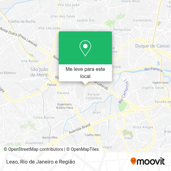 Leao mapa